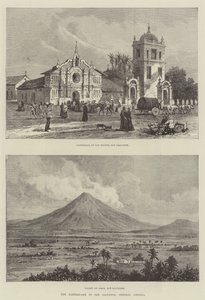 Le tremblement de terre à San Salvador, Amérique centrale